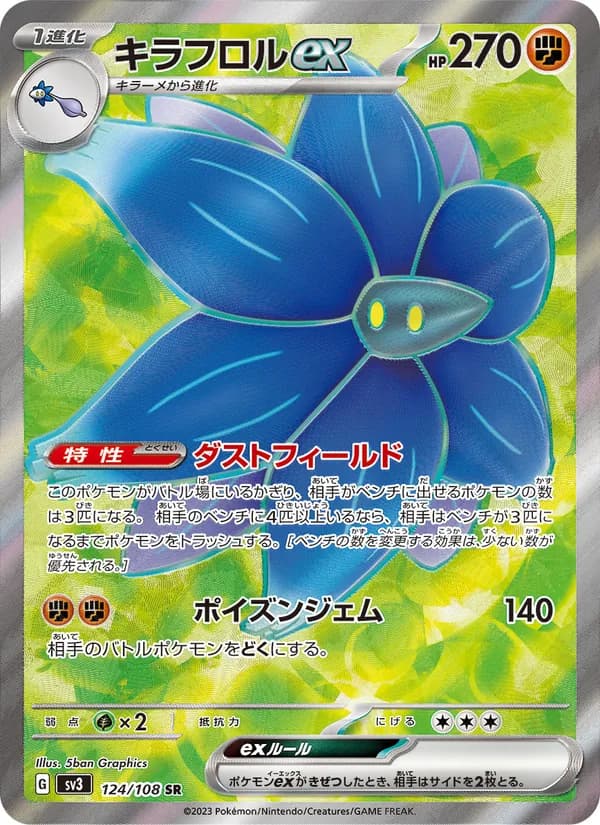 Glimmora ex, kortbilde fra TCGdex