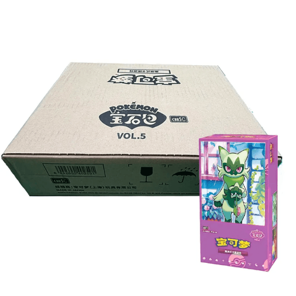 Gem Pack Vol. 5 Booster Box Case (6 displayer, kinesisk), produktfoto