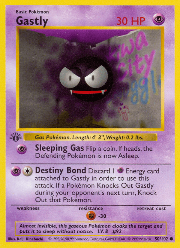 Gastly, kortbilde fra pokemontcg.io
