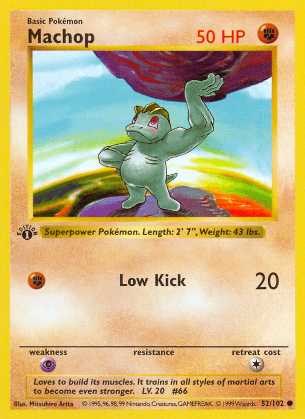 Machop, kortbilde fra pokemontcg.io