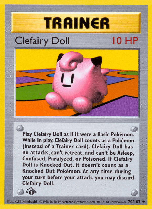 Clefairy Doll, kortbilde fra pokemontcg.io