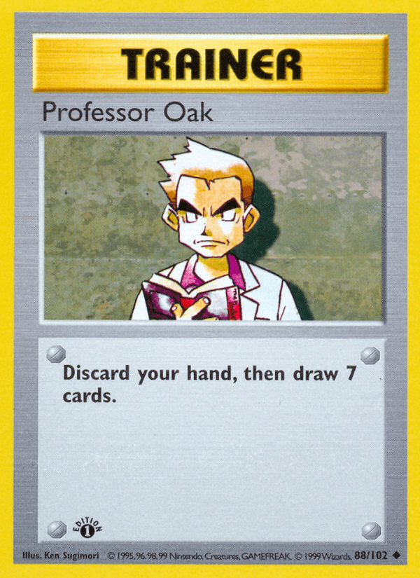 Professor Oak, kortbilde fra pokemontcg.io