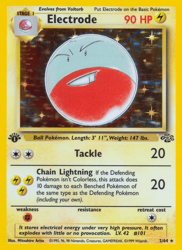 Electrode, kortbilde fra pokemontcg.io