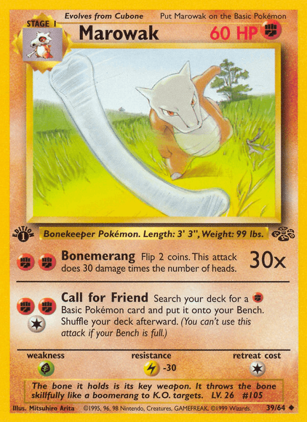 Marowak, kortbilde fra pokemontcg.io