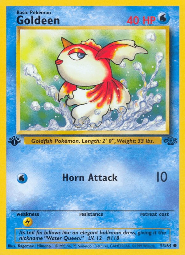 Goldeen, kortbilde fra pokemontcg.io