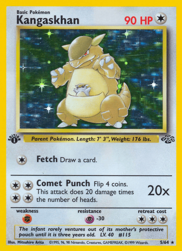 Kangaskhan, kortbilde fra pokemontcg.io