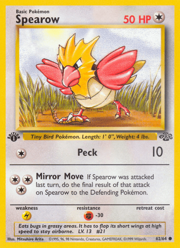 Spearow, kortbilde fra pokemontcg.io