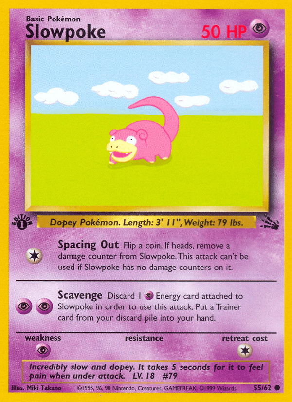 Slowpoke, kortbilde fra pokemontcg.io