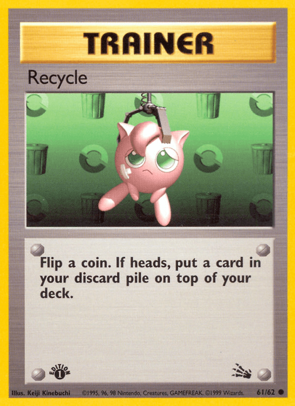 Recycle, kortbilde fra pokemontcg.io