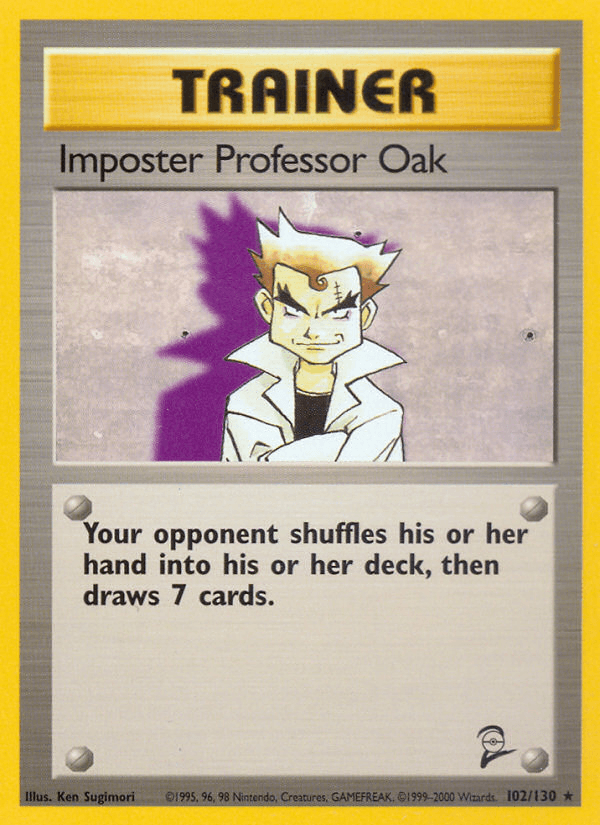 Imposter Professor Oak, kortbilde fra pokemontcg.io