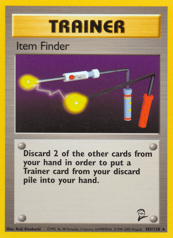 Item Finder, kortbilde fra pokemontcg.io
