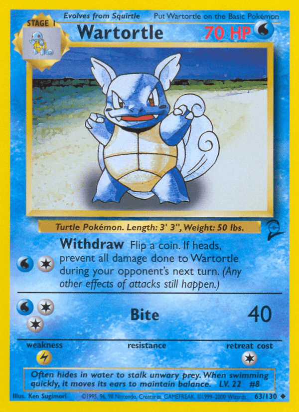 Wartortle, kortbilde fra pokemontcg.io
