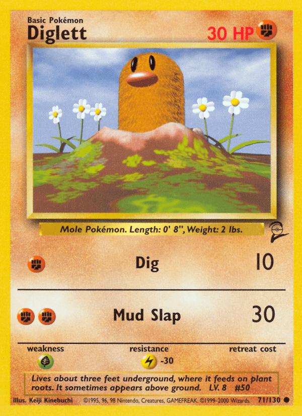 Diglett, kortbilde fra pokemontcg.io