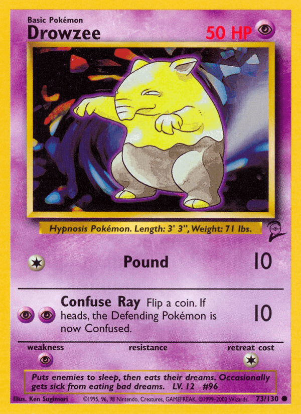 Drowzee, kortbilde fra pokemontcg.io