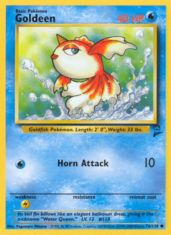 Goldeen, kortbilde fra pokemontcg.io