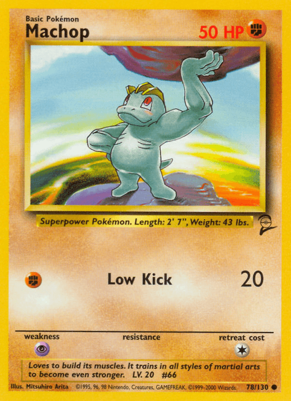 Machop, kortbilde fra pokemontcg.io