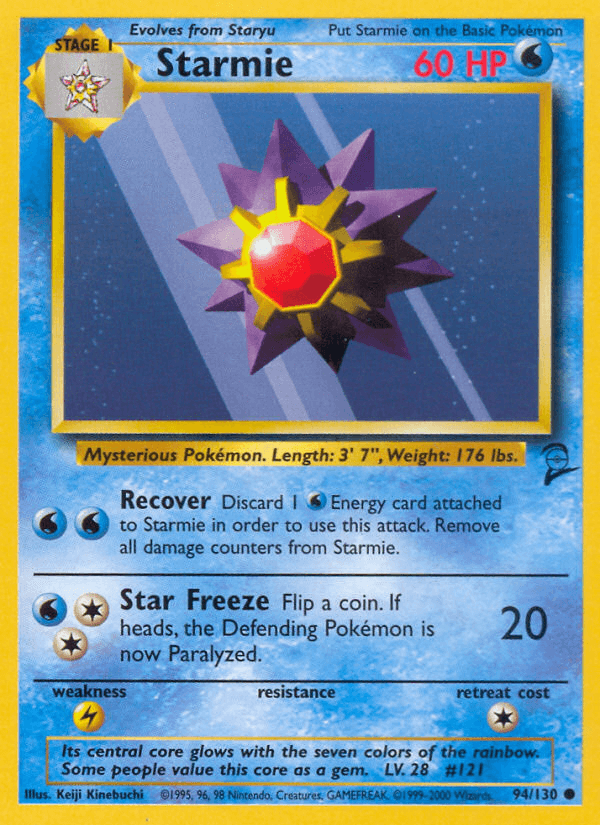 Starmie, kortbilde fra pokemontcg.io