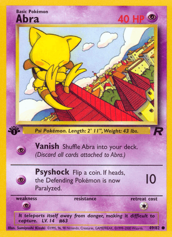 Abra, kortbilde fra pokemontcg.io