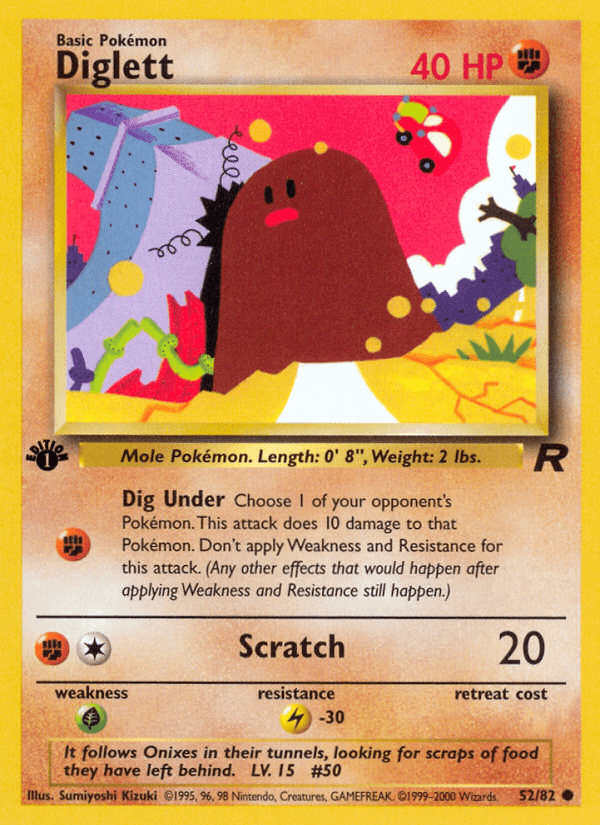 Diglett, kortbilde fra pokemontcg.io
