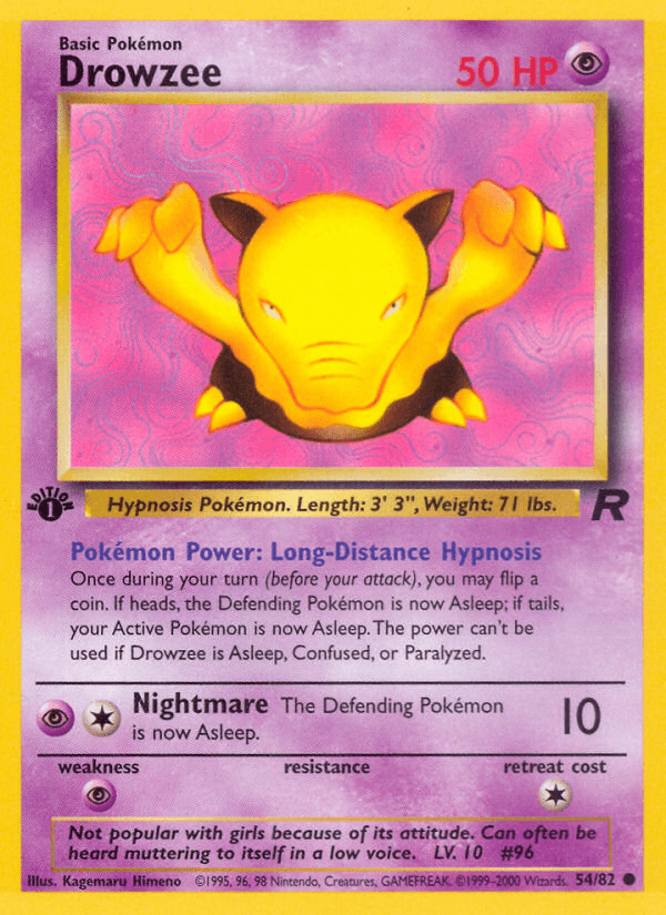 Drowzee, kortbilde fra pokemontcg.io