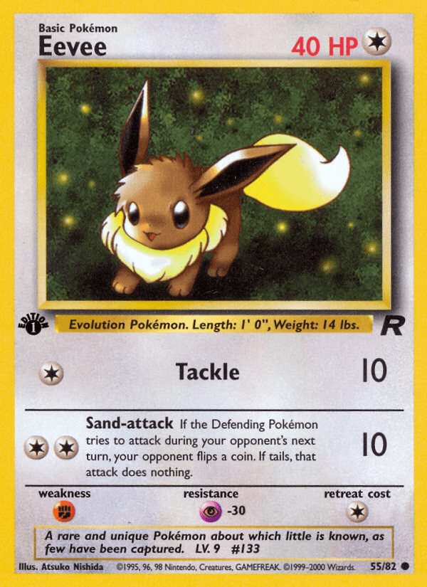 Eevee, kortbilde fra pokemontcg.io