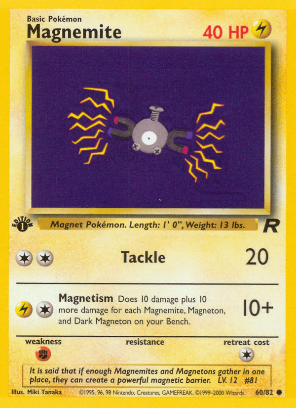 Magnemite, kortbilde fra pokemontcg.io