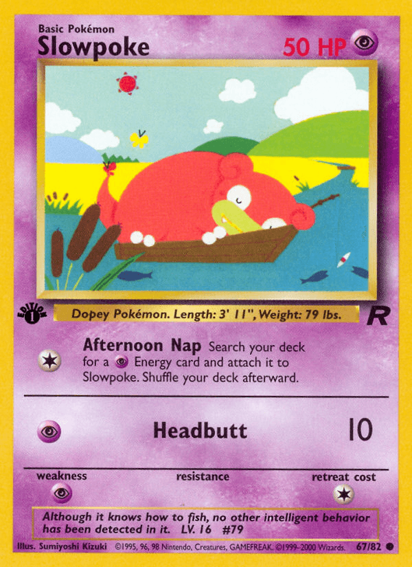 Slowpoke, kortbilde fra pokemontcg.io