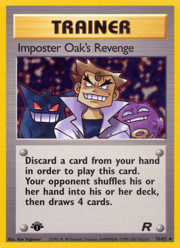 Imposter Oak's Revenge, kortbilde fra pokemontcg.io
