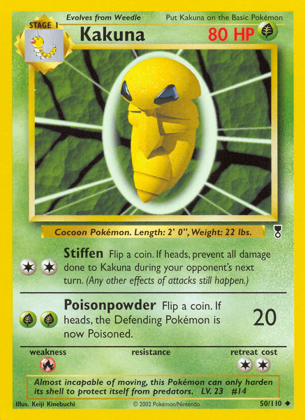 Kakuna, kortbilde fra pokemontcg.io