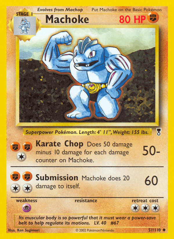 Machoke, kortbilde fra pokemontcg.io