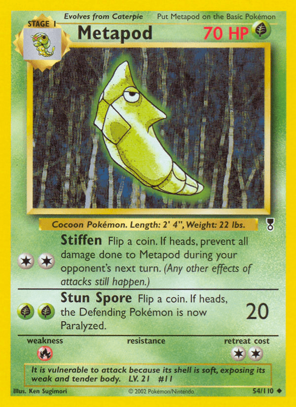 Metapod, kortbilde fra pokemontcg.io