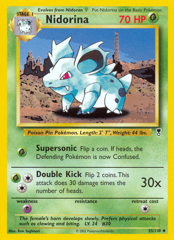 Nidorina, kortbilde fra pokemontcg.io