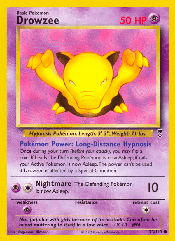 Drowzee, kortbilde fra pokemontcg.io