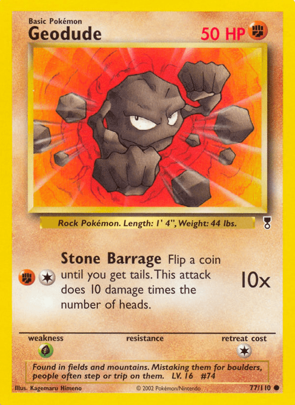 Geodude, kortbilde fra pokemontcg.io
