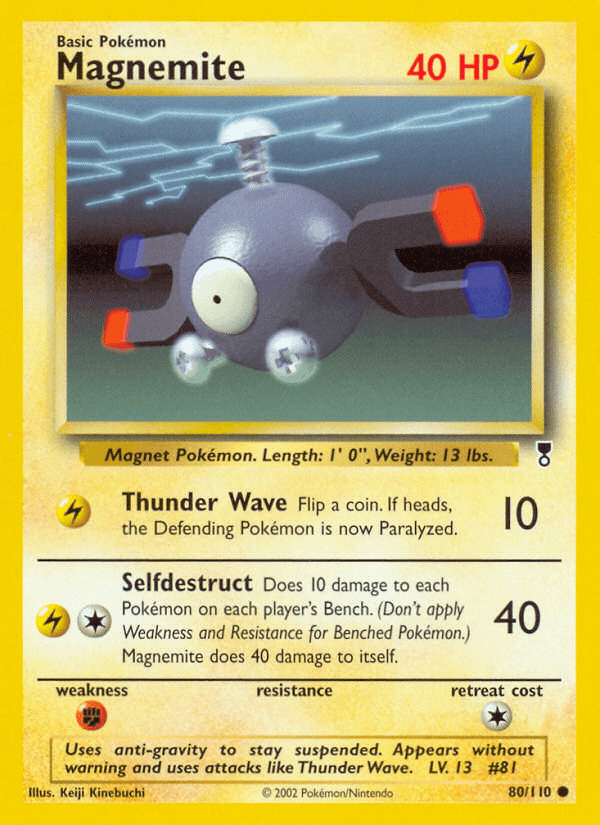 Magnemite, kortbilde fra pokemontcg.io