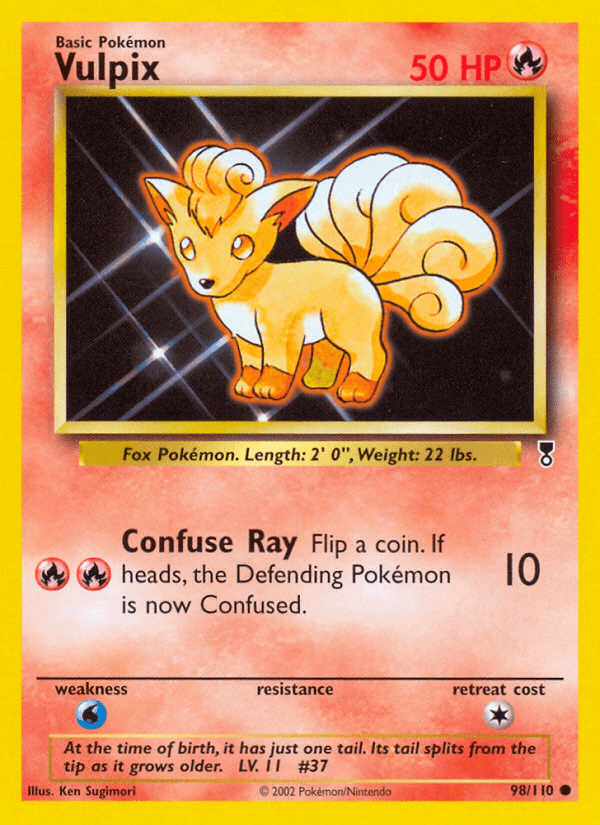 Vulpix, kortbilde fra pokemontcg.io