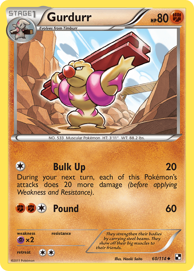 Gurdurr, kortbilde fra pokemontcg.io