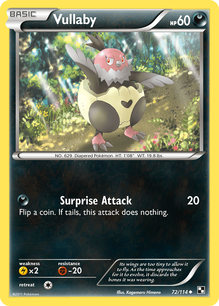 Vullaby, kortbilde fra pokemontcg.io