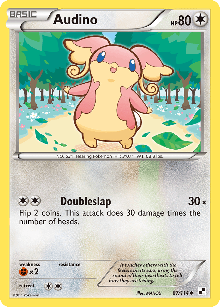 Audino, kortbilde fra pokemontcg.io