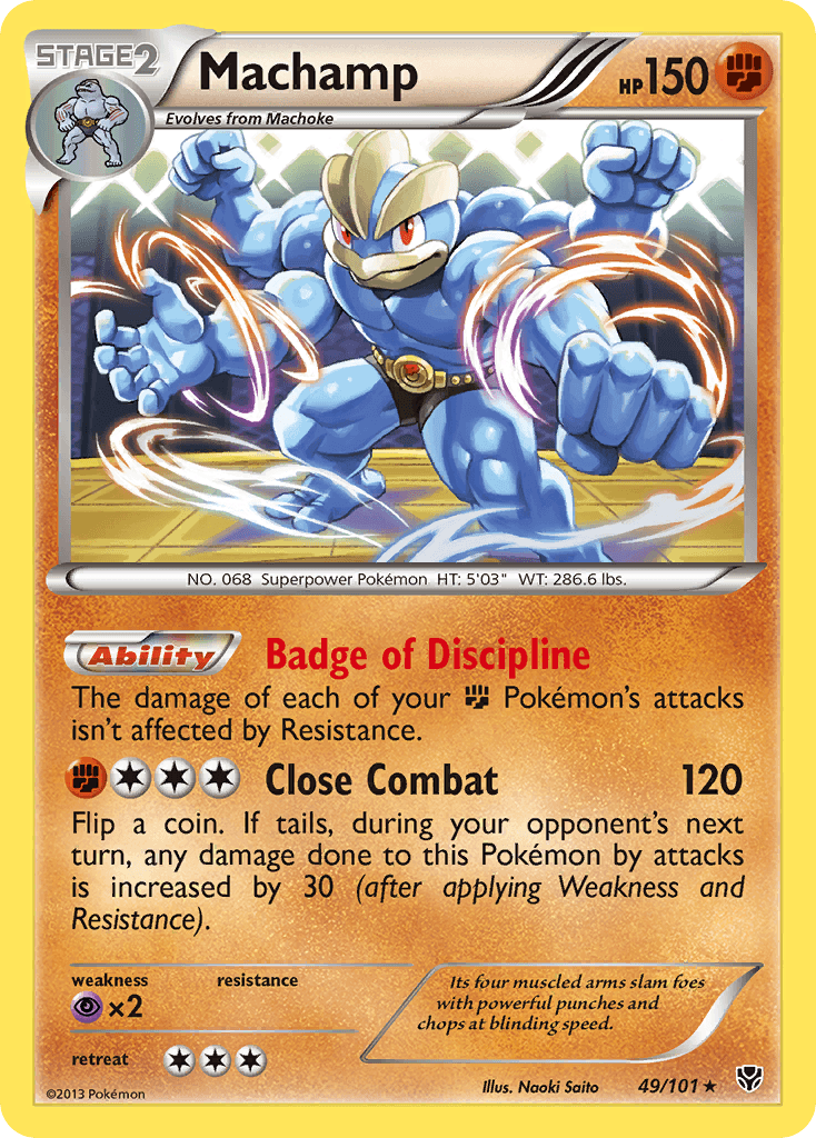 Machamp, kortbilde fra pokemontcg.io