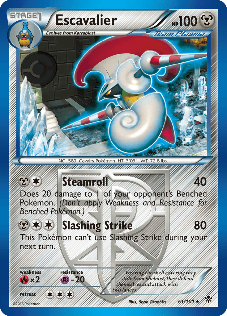 Escavalier, kortbilde fra pokemontcg.io