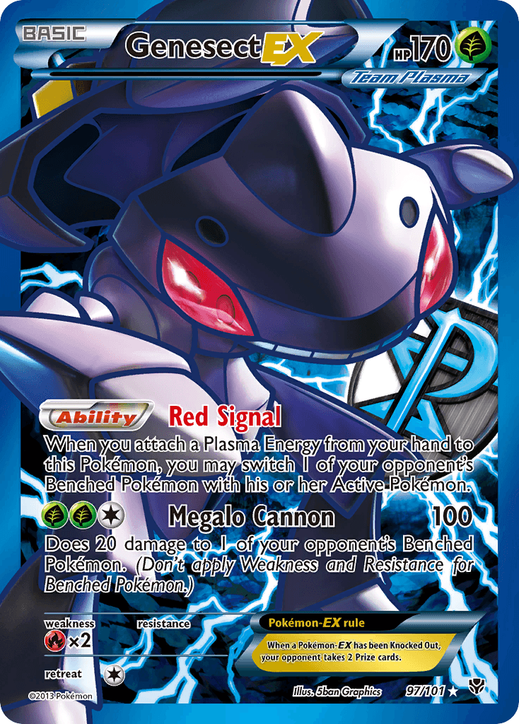 Genesect-EX, kortbilde fra pokemontcg.io