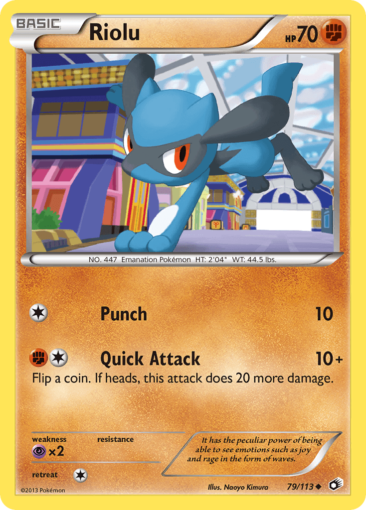 Riolu, kortbilde fra pokemontcg.io