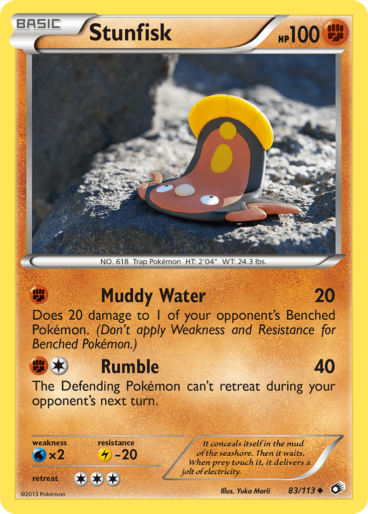 Stunfisk, kortbilde fra pokemontcg.io
