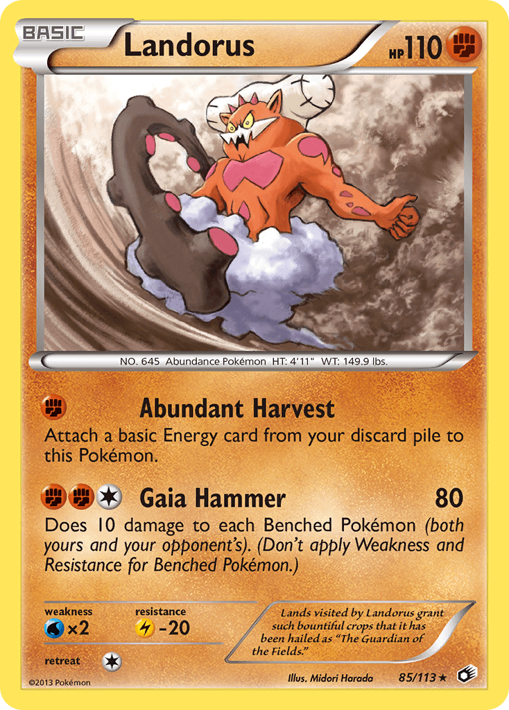Landorus, kortbilde fra pokemontcg.io