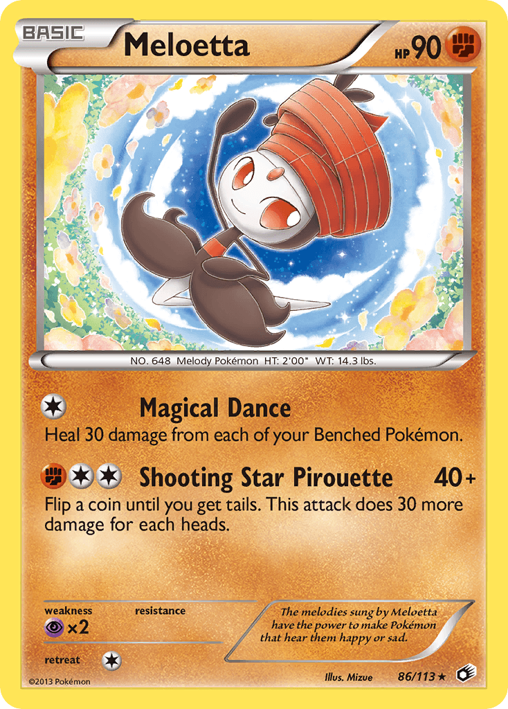 Meloetta, kortbilde fra pokemontcg.io