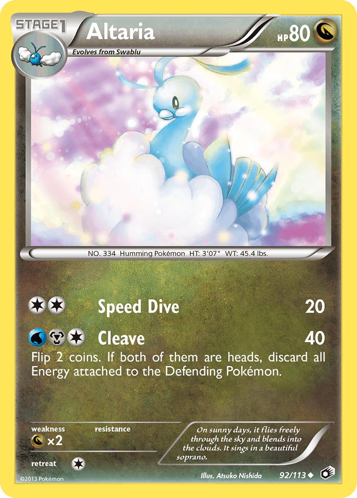 Altaria, kortbilde fra pokemontcg.io