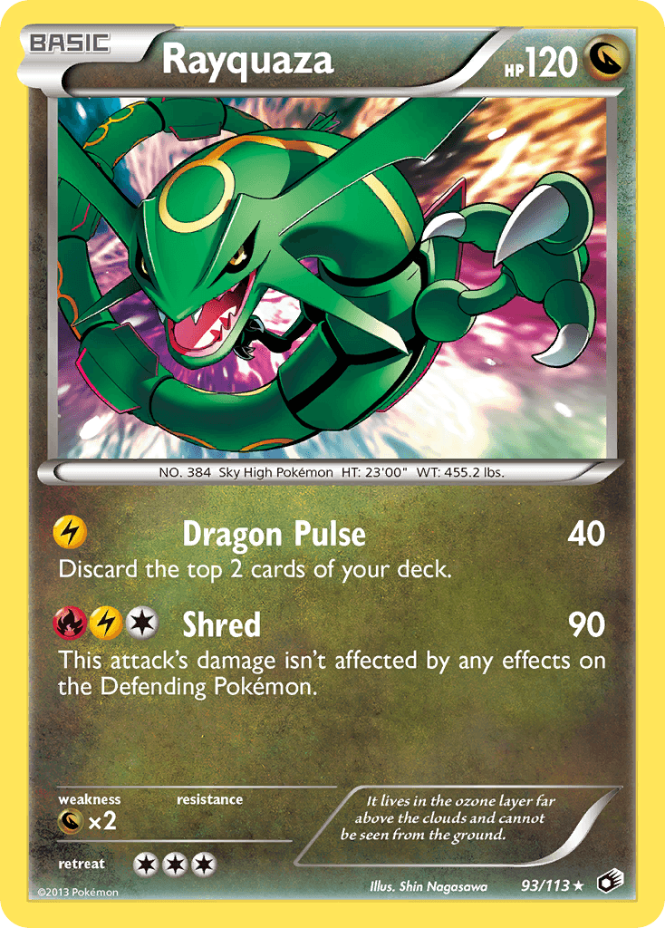 Rayquaza, kortbilde fra pokemontcg.io