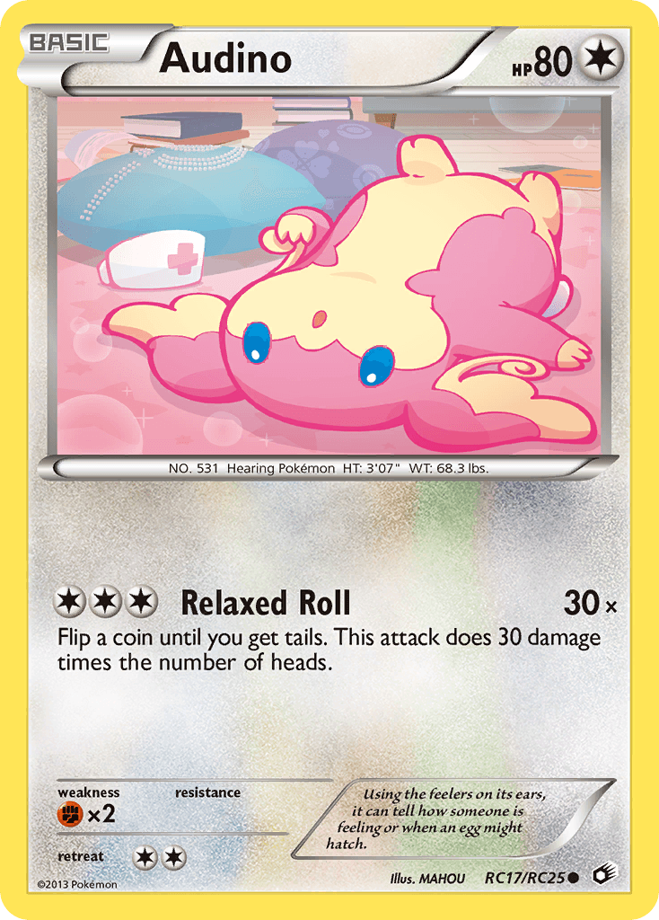 Audino, kortbilde fra pokemontcg.io