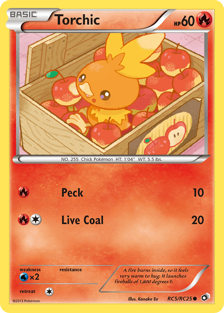 Torchic, kortbilde fra pokemontcg.io